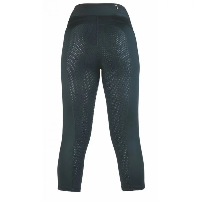 3/4 Riding Leggings Mesh Style with Silicone Full Seat