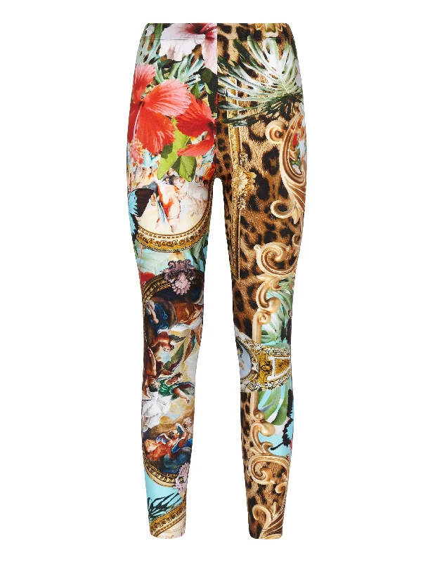 Leggings Baroque Flowers