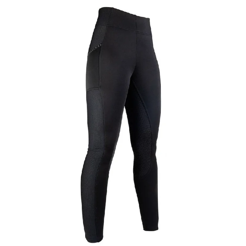 Riding Leggings Mesh Style Silicone Full Seat