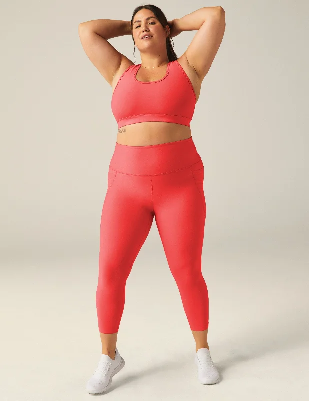 Spacedye Out Of Pocket High Waisted Capri Legging