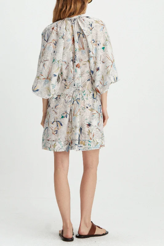 Amelia Ecru Bloom Dress