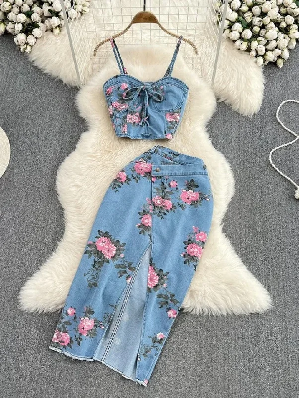 Garden Party Denim Set