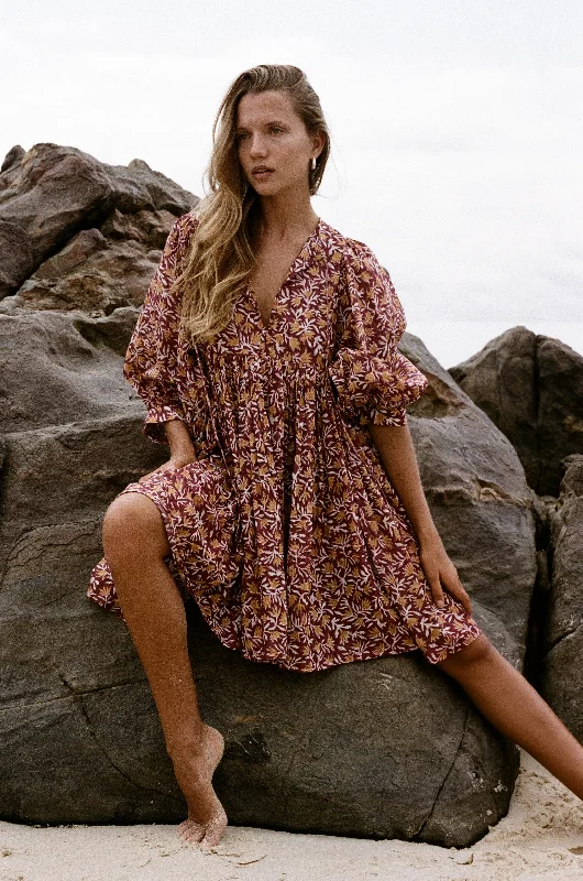 Kyra Mini Dress ~ Sumac