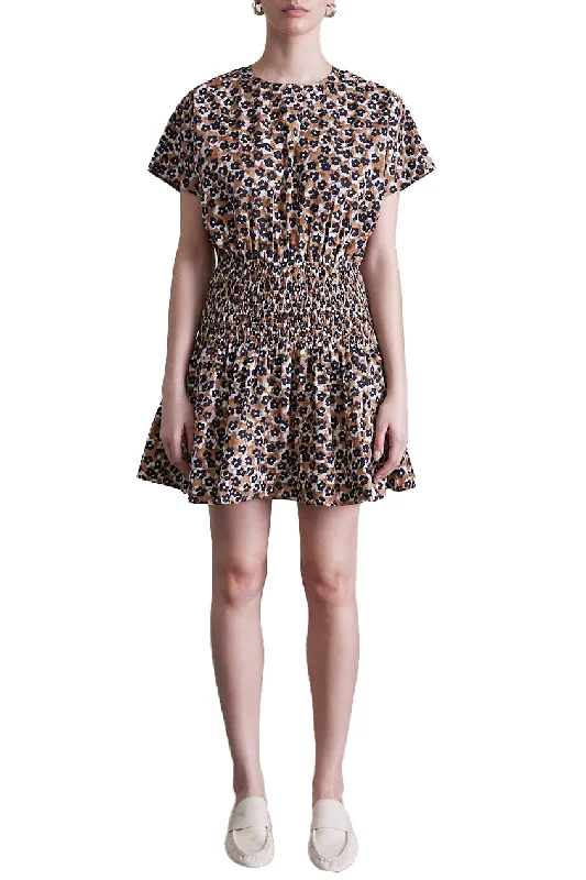 Mana Leopard Mini Dress