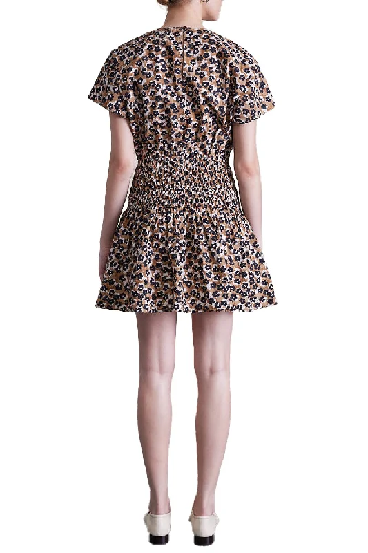 Mana Leopard Mini Dress