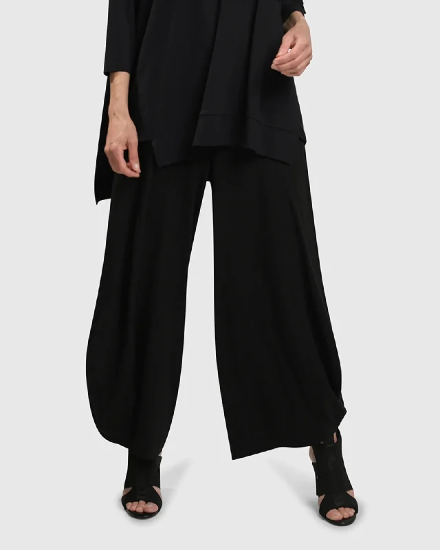 Essential Punto Pants, Black