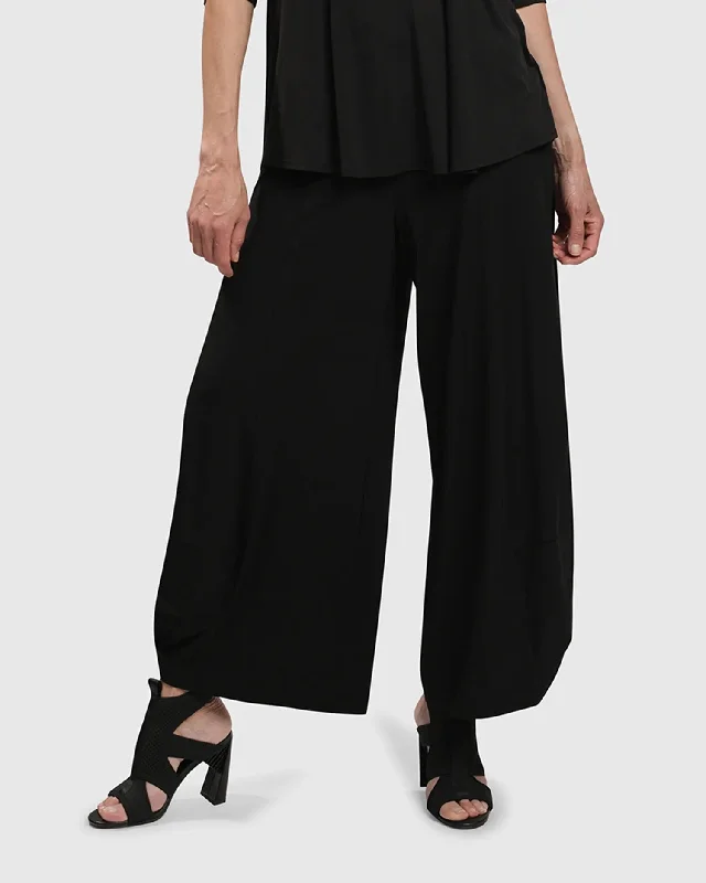 Essential Punto Pants, Black