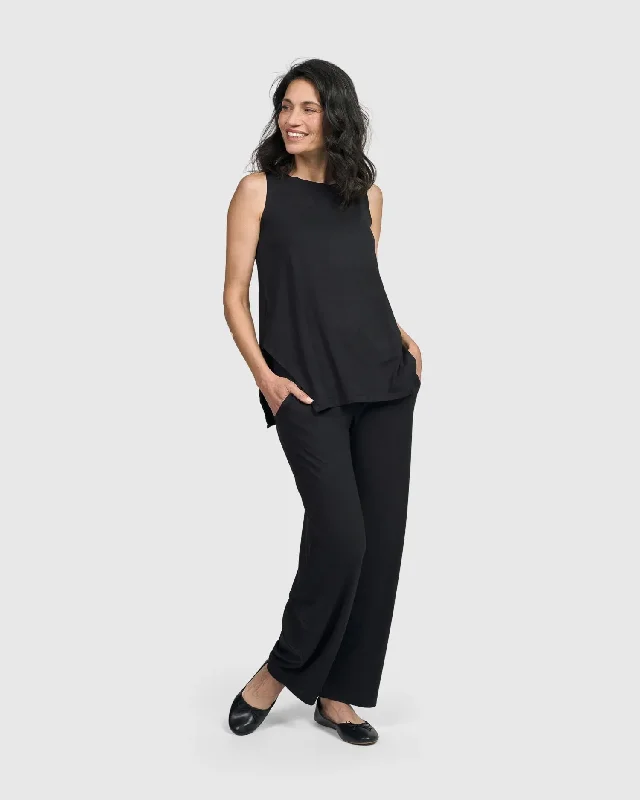 Essential Flow Pants, Black