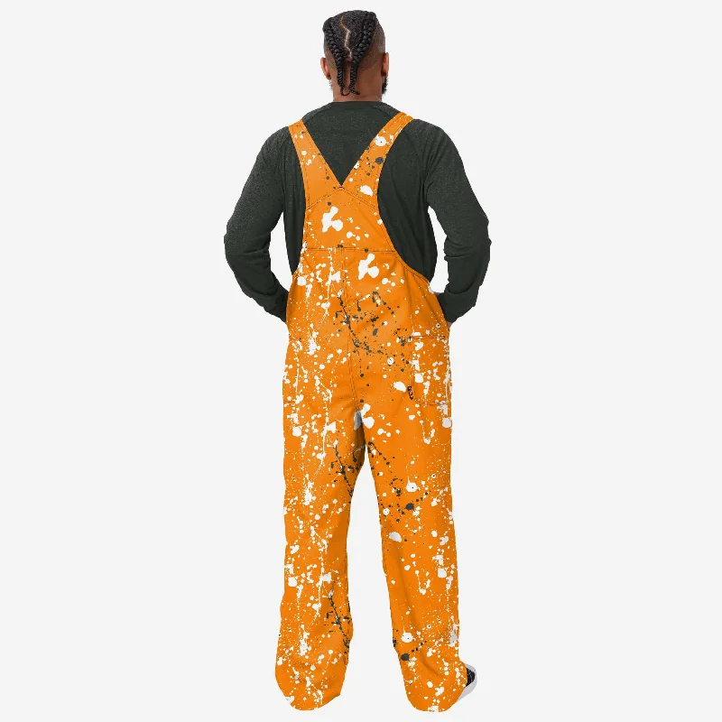 Tennessee Volunteers Mens Paint Splatter Bib Overalls