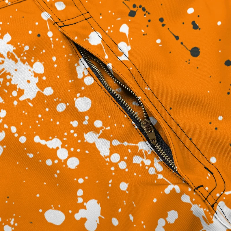 Tennessee Volunteers Mens Paint Splatter Bib Overalls