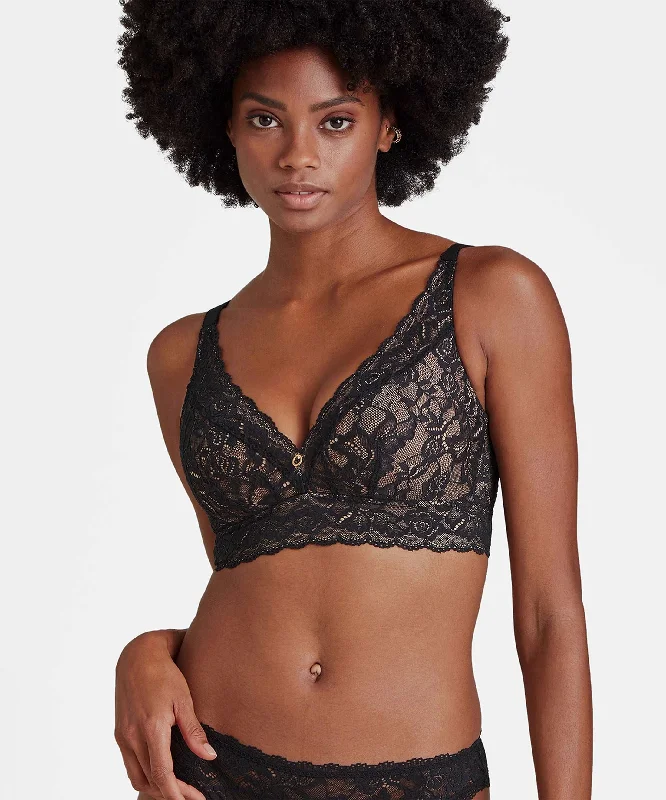 Bra with a textured fabric for added visual interest AUBADE HK10-02 ROSESSENCE COMFORT BRALETTE Bra with a textured fabric for added visual interest AUBADE HK10-02 ROSESSENCE COMFORT BRALETTE