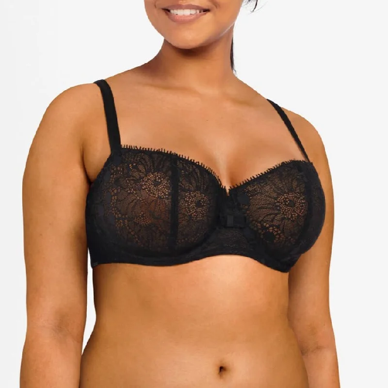 Bra with a cotton - lined cup for a natural and soft feel CHANTELLE 15F5 Day to Night Unlined Demi Bra Bra with a cotton - lined cup for a natural and soft feel CHANTELLE 15F5 Day to Night Unlined Demi Bra
