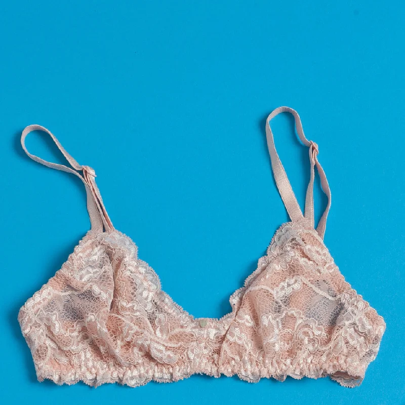 Women's Hanes bras for budget - friendly optionsClo: Fortuna Lace Wireless Soft Bra - Rosa Cuarzo Women's Hanes bras for budget - friendly optionsClo: Fortuna Lace Wireless Soft Bra - Rosa Cuarzo