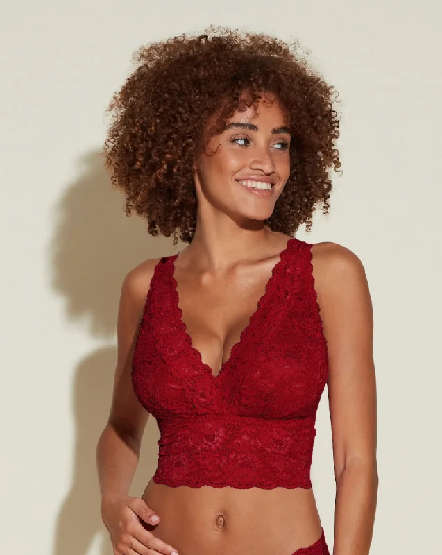Sleep bras for a gentle and supportive fit during rest COSABELLA NEVER 1385 NSN CURVY PLUNGIE LONGLINE BRALETTE Sleep bras for a gentle and supportive fit during rest COSABELLA NEVER 1385 NSN CURVY PLUNGIE LONGLINE BRALETTE