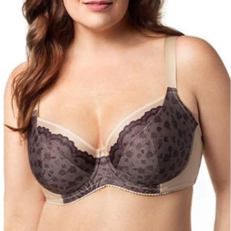 Bra with a moisture - wicking memory foam cup for sweaty conditions Balcony Underwire Bra 2517 - Black Lace/ Nude Bra with a moisture - wicking memory foam cup for sweaty conditions Balcony Underwire Bra 2517 - Black Lace/ Nude