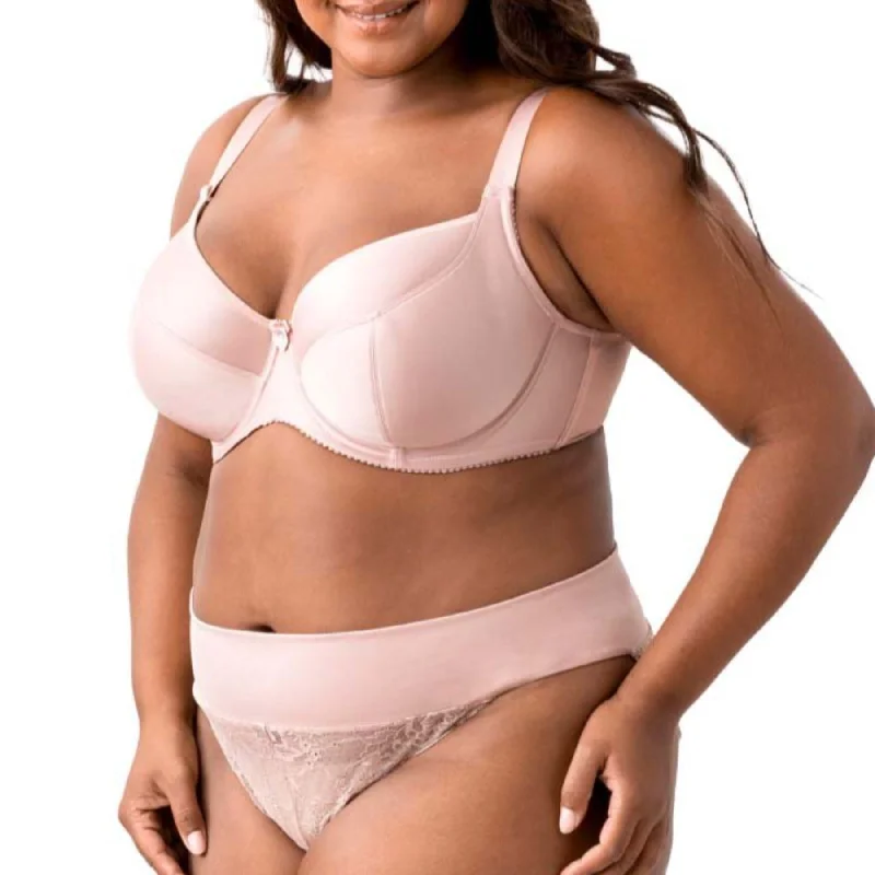 Bra with a plus - size bralette style for a trendy look Balcony Underwire Bra 2818 - Dusty Rose Bra with a plus - size bralette style for a trendy look Balcony Underwire Bra 2818 - Dusty Rose
