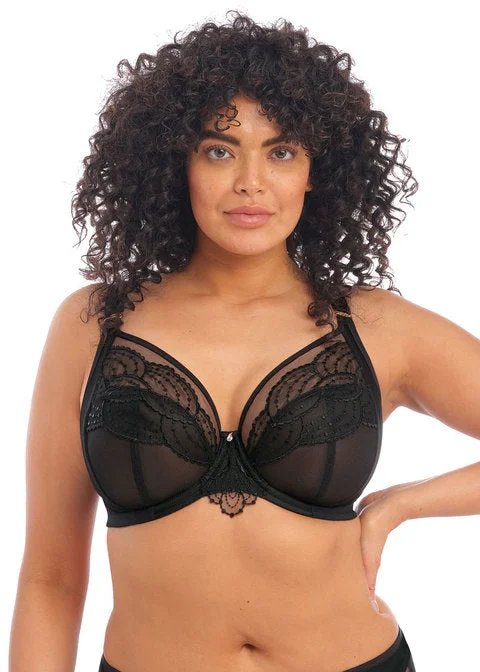 Back - closure bras with traditional hook - and - eye fastenings ELOMI EL4550 PRIYA PLUNGE BRA Back - closure bras with traditional hook - and - eye fastenings ELOMI EL4550 PRIYA PLUNGE BRA