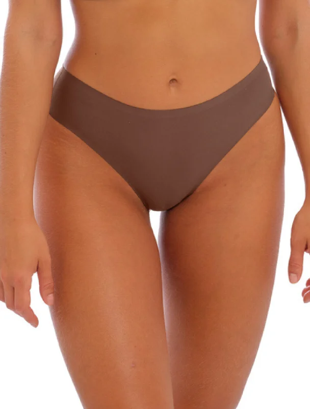 Women's bras crafted from stretchy spandexFantasie Smoothease Invisible Stretch Full Thong , Coffee Roast Women's bras crafted from stretchy spandexFantasie Smoothease Invisible Stretch Full Thong , Coffee Roast