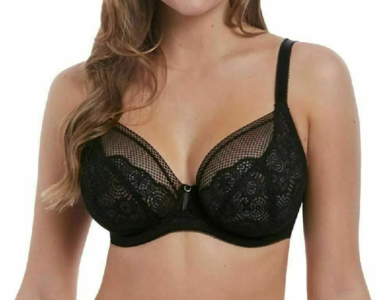 Sports bras for high - impact activities and workouts FREYA AA5491 EXPRESSION UNDERWIRE PLUNGE BRA Sports bras for high - impact activities and workouts FREYA AA5491 EXPRESSION UNDERWIRE PLUNGE BRA