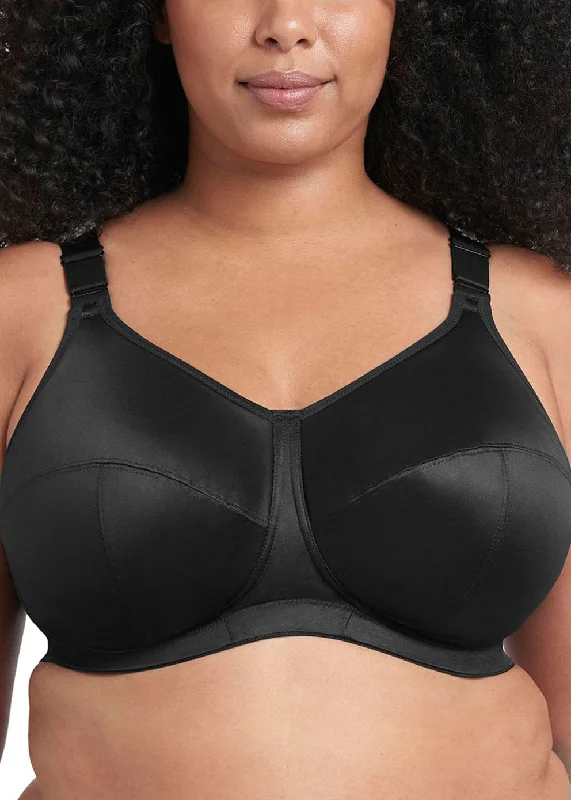 Bra with a plus - size front - closure for easy access GODDESS GD6113 CELESTE WIRE-FREE BRA Bra with a plus - size front - closure for easy access GODDESS GD6113 CELESTE WIRE-FREE BRA