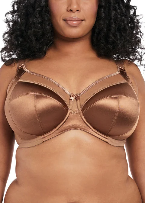 Bra with adjustable hooks for a customized fit​ GODDESS GD6090 KEIRA BANDED BRA