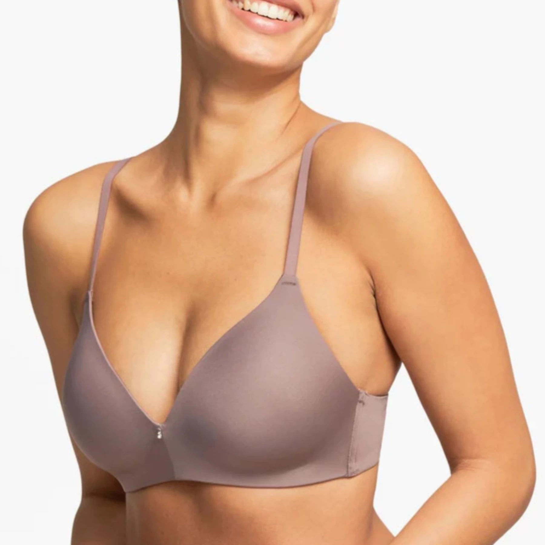 Bra with a moisture - wicking memory foam cup for sweaty conditions Wire Free T-Shirt Bra 9317 - Almond Spice Bra with a moisture - wicking memory foam cup for sweaty conditions Wire Free T-Shirt Bra 9317 - Almond Spice