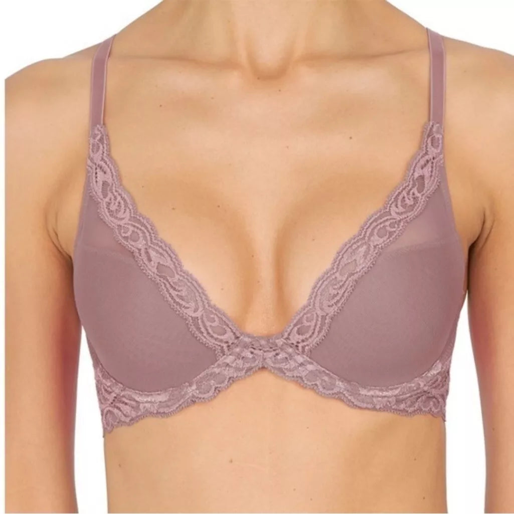 Bra with a foam - lined cup for a more structured shape NATORI 730023 FEATHERS BRA FASHION Bra with a foam - lined cup for a more structured shape NATORI 730023 FEATHERS BRA FASHION