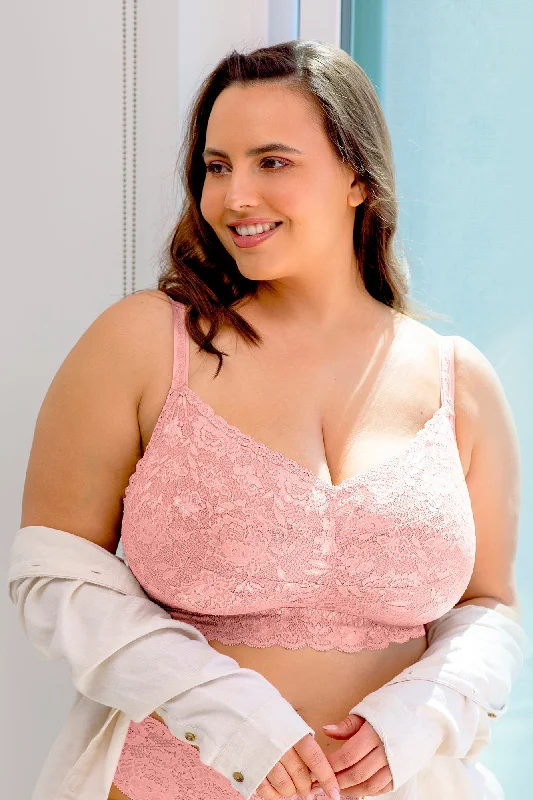 Bra with a silk - lined cup for a luxurious texture​ Bralette Sweetie Ultra Curvy