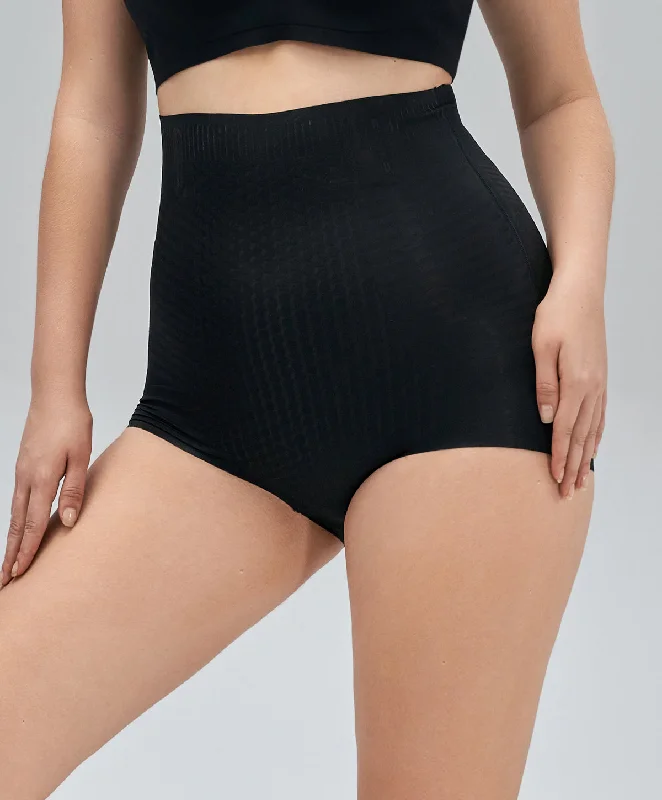 Bra with a cotton - lined cup for a natural and soft feel Next-To-Skin Silicon High-Waist Shaper Briefs Bra with a cotton - lined cup for a natural and soft feel Next-To-Skin Silicon High-Waist Shaper Briefs