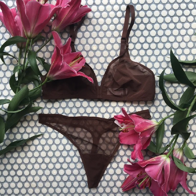 Women's Victoria's Secret bras in various sizesOwnbrown: Plunge V Wire Mesh Bra - Yemoya Women's Victoria's Secret bras in various sizesOwnbrown: Plunge V Wire Mesh Bra - Yemoya