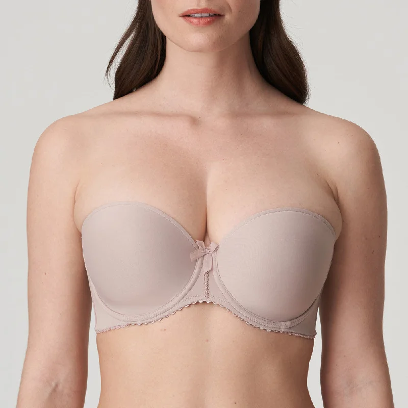 Bra with a floral - print for a feminine and stylish look PRIMA DONNA 0262659 DIVINE STRAPLESS Bra with a floral - print for a feminine and stylish look PRIMA DONNA 0262659 DIVINE STRAPLESS