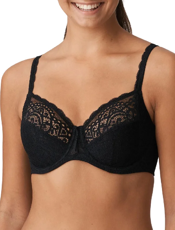 Women's bras made of breathable meshPrimaDonna Twist I Do Full Cup Underwire Bra, Black Women's bras made of breathable meshPrimaDonna Twist I Do Full Cup Underwire Bra, Black