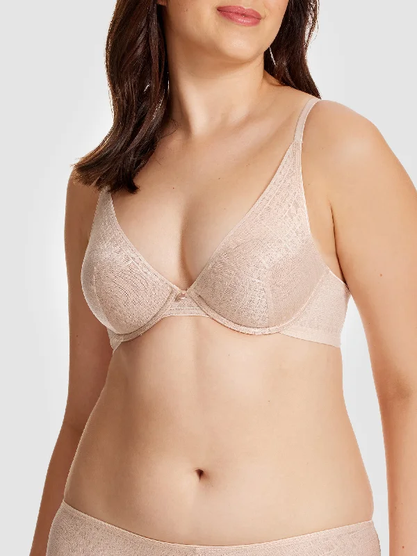 Women's bras with a silk blend for luxuryShine Contour Bra - SH015