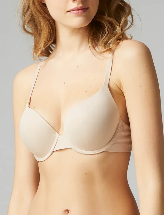 Women's convertible bras with multiple strap optionsSimone Perele Essentiel Plunging Padded Bra Women's convertible bras with multiple strap optionsSimone Perele Essentiel Plunging Padded Bra