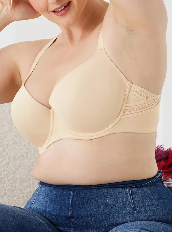 Women's bras crafted from stretchy spandexSupersoft Full Figure Bra - SO016