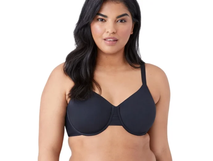 Silk bras for a luxurious and smooth texture WACOAL 855308 AT EASE UNLINED FULL BUSTED BRA Silk bras for a luxurious and smooth texture WACOAL 855308 AT EASE UNLINED FULL BUSTED BRA