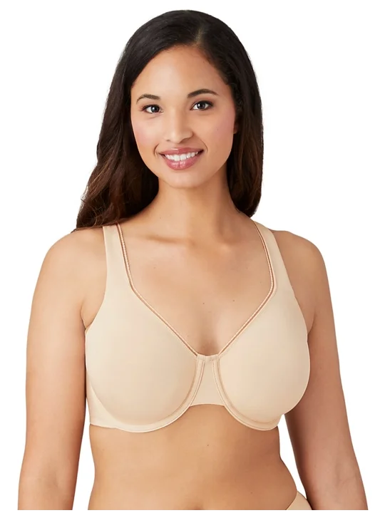 Bra with a mesh panel for added breathability WACOAL 855352 HIGH STANDARDS UNDERWIRE BRA Bra with a mesh panel for added breathability WACOAL 855352 HIGH STANDARDS UNDERWIRE BRA