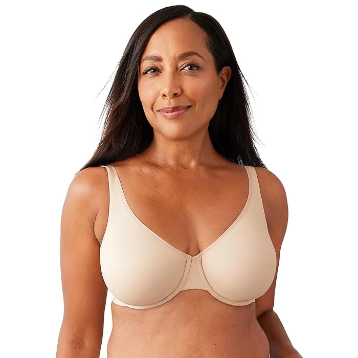 Bra with a plus - size cup for fuller figures WACOAL 855385 COMFORTABLE COOL UNDERWIRE BRA Bra with a plus - size cup for fuller figures WACOAL 855385 COMFORTABLE COOL UNDERWIRE BRA