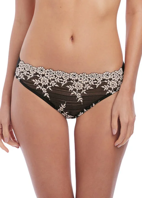 Women's bralettes with a soft, seamless styleWacoal Embrace Lace Bikini Panties, Black Women's bralettes with a soft, seamless styleWacoal Embrace Lace Bikini Panties, Black