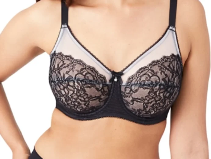 Bra with a plus - size wireless option for comfort WACOAL 855186 RETRO CHIC UNDERWIRE BRA 855186 Bra with a plus - size wireless option for comfort WACOAL 855186 RETRO CHIC UNDERWIRE BRA 855186