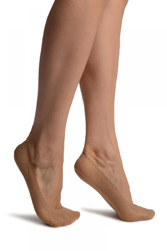 Women's microfiber socks for a lightweight optionDark Beige Snake Skin, Silver Lurex With Silicon Heel & Bottom Footies Women's microfiber socks for a lightweight optionDark Beige Snake Skin, Silver Lurex With Silicon Heel & Bottom Footies