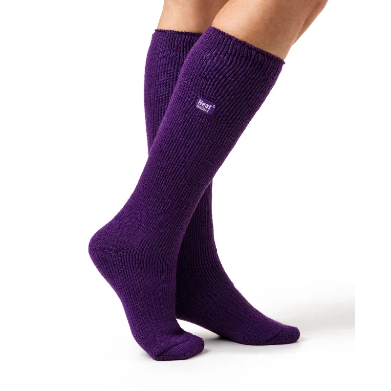 Women's hypoallergenic socks for sensitive skinLadies Original Long Leg Socks - Purple Women's hypoallergenic socks for sensitive skinLadies Original Long Leg Socks - Purple