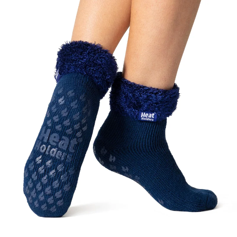 Women's bamboo fiber socks for eco - friendlinessLadies Original Headington Lounge Socks with Turnover Feather Top Women's bamboo fiber socks for eco - friendlinessLadies Original Headington Lounge Socks with Turnover Feather Top