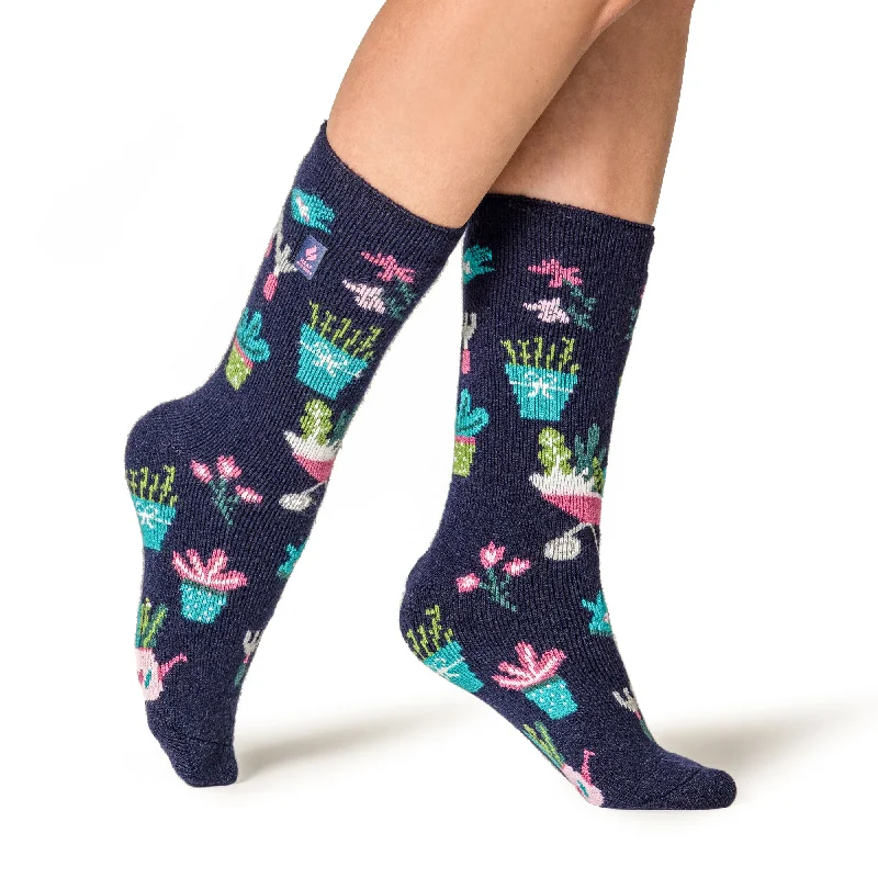 Women's wool - rich socks for winter warmthLadies Lite Warm Wishes Hobby Socks - Gardening Guru Women's wool - rich socks for winter warmthLadies Lite Warm Wishes Hobby Socks - Gardening Guru