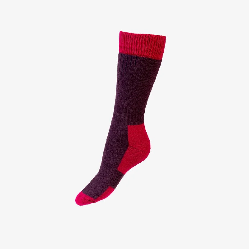 Women's cashmere - blend socks for extra softnessLady Glen House of Cheviot - Thistle Women's cashmere - blend socks for extra softnessLady Glen House of Cheviot - Thistle