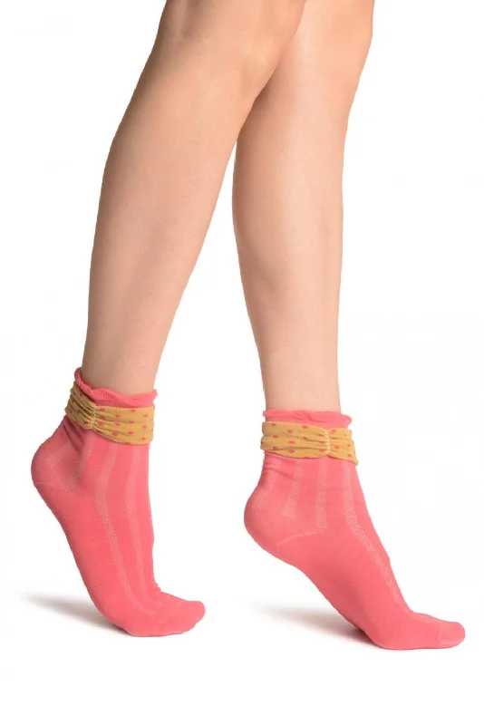 Women's wool - rich socks for winter warmthPink With Around The Ankle Bow Ankle High Socks Women's wool - rich socks for winter warmthPink With Around The Ankle Bow Ankle High Socks