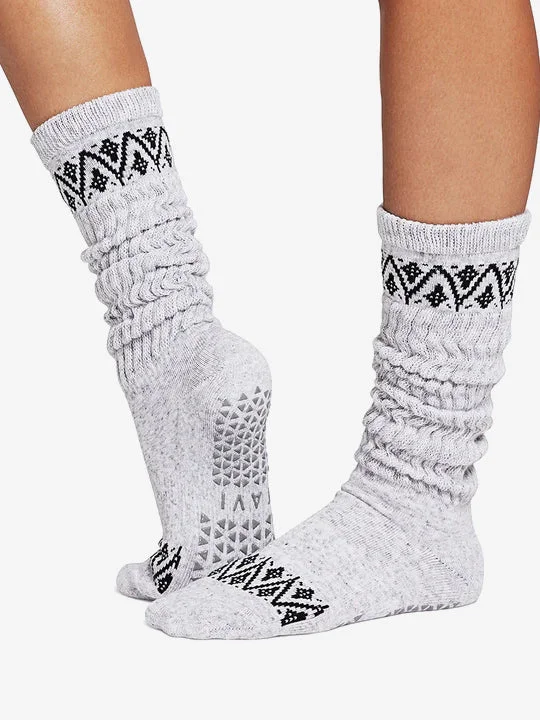 Women's ribbed knee - high socks for a classic lookTavi Noir Stacy Grip Socks - Sweater Weather Women's ribbed knee - high socks for a classic lookTavi Noir Stacy Grip Socks - Sweater Weather