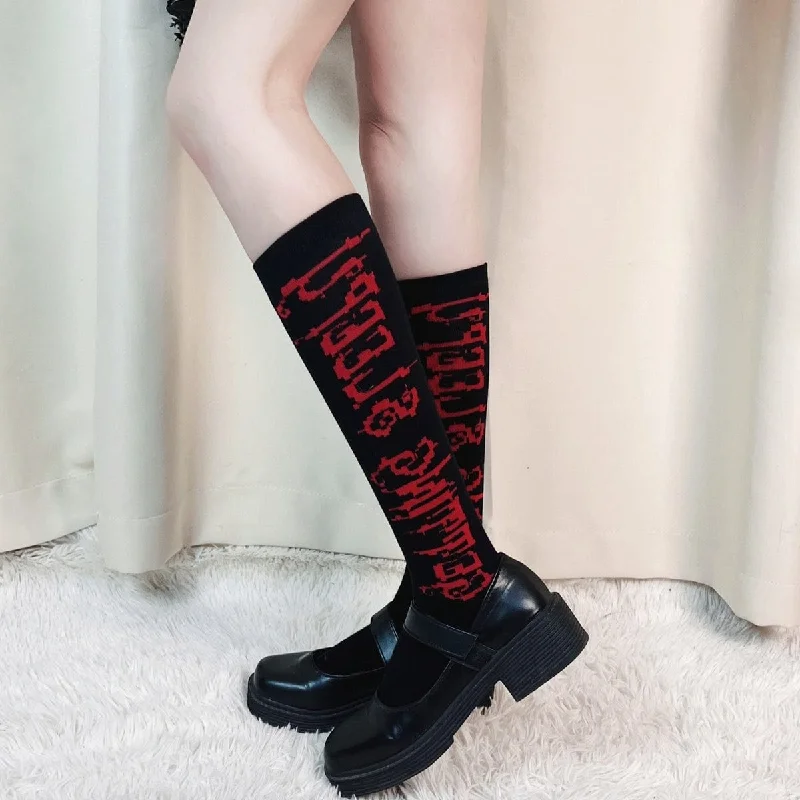 Women's microfiber socks for a lightweight optionWomen's Grunge JK Totem Knee-high Socks Women's microfiber socks for a lightweight optionWomen's Grunge JK Totem Knee-high Socks